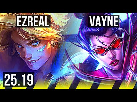 EZREAL & Pyke vs VAYNE & Neeko (ADC) | 66% winrate, 12/4/17, Legendary | EUNE Grandmaster | 25.19