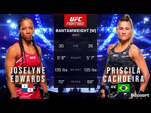 Joselyne Edwards vs Priscila Cachoeira full fight