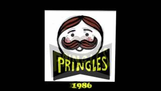 A History of The Pringles logo 1916 to 2016