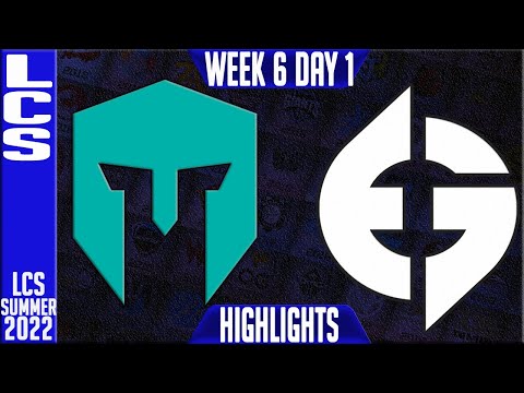 IMT vs EG Highlights | LCS Summer 2022 W6D1 | Immortals vs Evil Geniuses