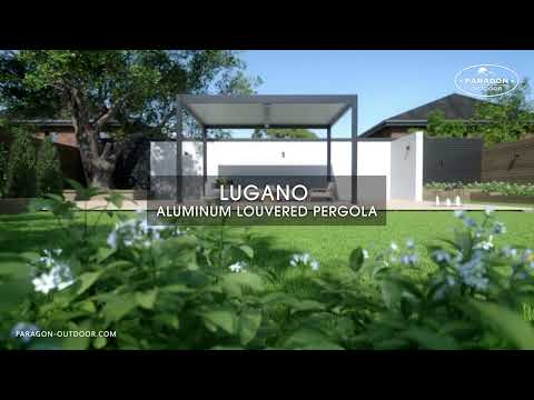 Paragon Outdoor Lugano Louvered Pergola
