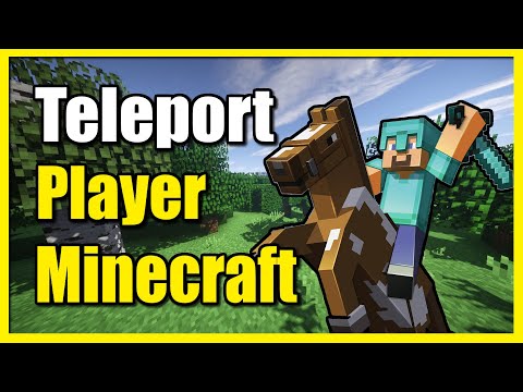 YourSixGaming - How to Teleport a Player in Minecraft Bedrock Edition (PS5, Xbox, PC)