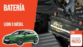 Youtube thumbnail of video "Cómo cambiar la batería Leon 3 1.6 TDI 🔋"