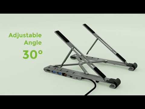 Dock Pro 6-in-1 4K Dock Stand (GUD3C4K1LS) Range of Motion