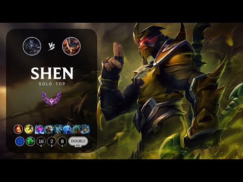 Shen Top vs Rumble - EUW Master Patch 14.2