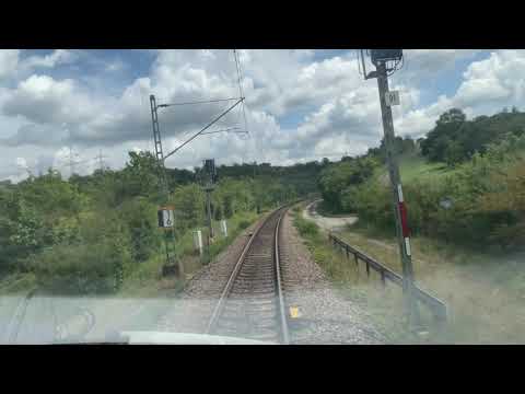 Führerstandsmitfahrt Karlsruhe - Stuttgart