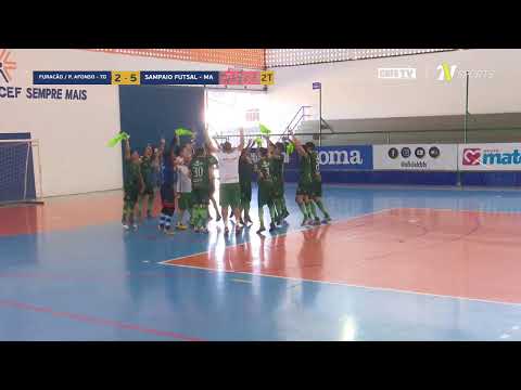 FURACÃO / P. AFONSO - (TO) x SAMPAIO FUTSAL (MA) - TAÇA BRASIL DE  FUTSAL