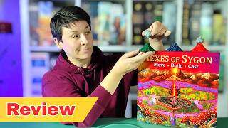 Hexes of Sygon Board Game Review | A Strategic Civilization Game with Volcanoes (Is It Like Catan?)