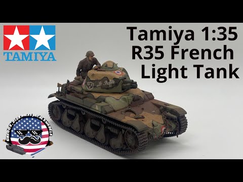 1:35 Tamiya R35 French Light Tank "Stand-Alone"
