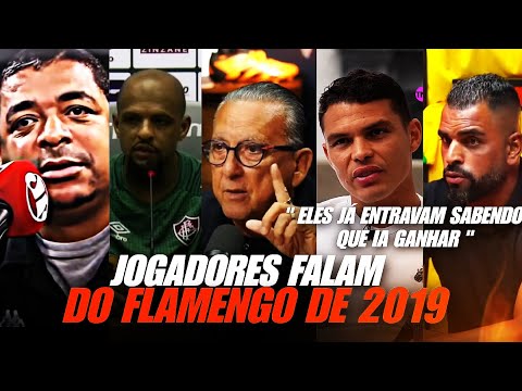 JOGADORES FALAM DE COMO ERA ENFRENTAR O FLAMENGO DE 2019