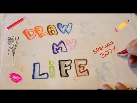 🎨DRAW MY LIFE 🎨📝 SPECIALE 300K Iscritti - by Angelica Massera