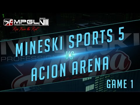 Mineski.Sports 5 vs Acion Arena - Mineski Pro Gaming League S8 Dota 2 - Game 1 - [Week 2]