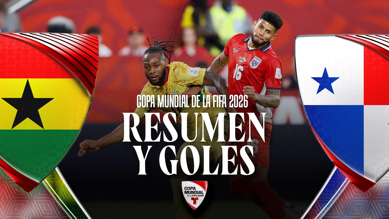Resumen Ghana vs Panamá