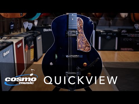 Godin 5th Avenue Uptown Nightclub Electric Guitar in Indigo Blue Quickview - Cosmo Music