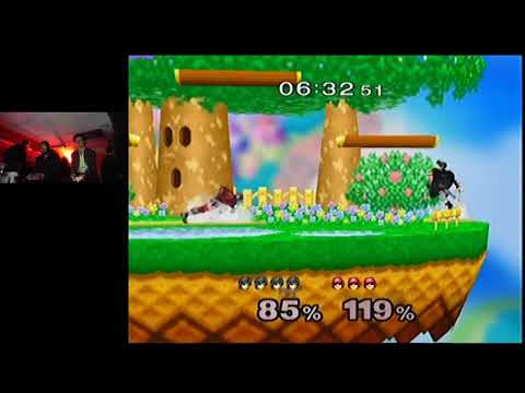 The Tation (Cpt Falcon) vs Branspeed (Marth) - 4Qs Melee #123