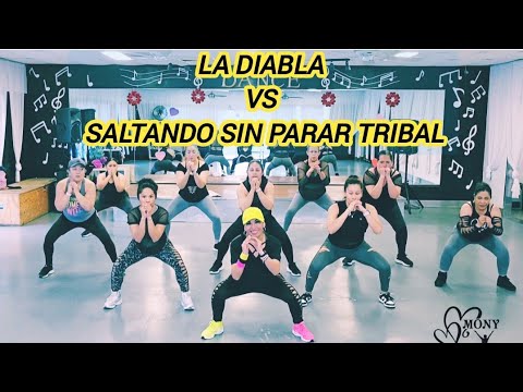 DIABLA VS SALTANDO SIN PARAR TRIBAL ...(BY MONY FUENTES)
