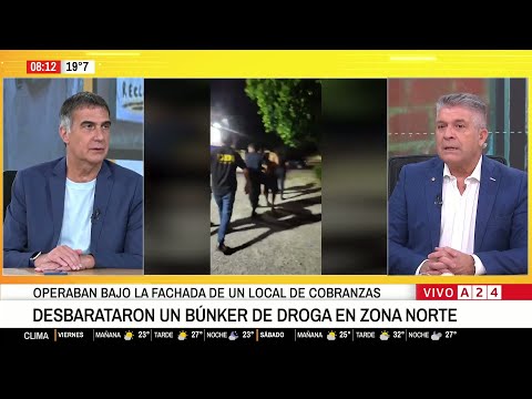 DESBARATARON UN BÚNKER DE DROGAS EN JOSÉ C. PAZ: OPERABAN BAJO LA FACHADA DE UN LOCAL DE COBRANZAS