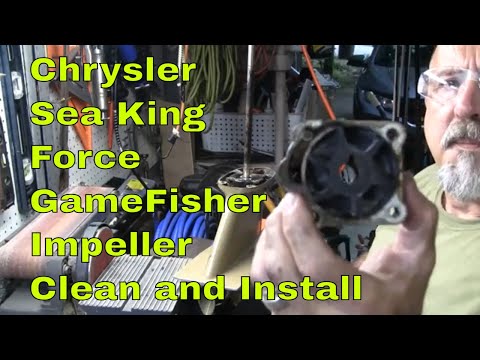 Sea King Chrysler Outboard Cooling Failure Impeller Pump - How to Clean and Install