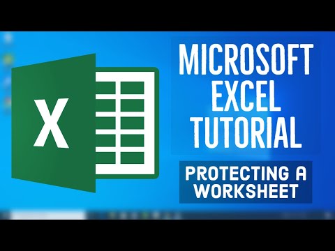 Microsoft Excel Tutorial Protection Rules in MS Excel | Protecting a Worksheet s Format Excel