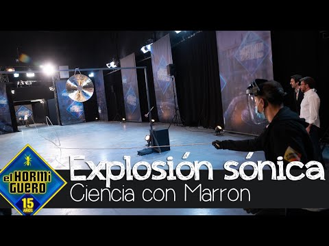 Marron sorprende a Miren Ibarguren y a Julián López con una explosión sónica - El Hormiguero