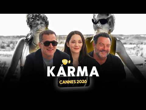 CANNES 2026 - Interview x KARMA (Guillaume Canet, Marion Cotillard, Denis Ménochet)