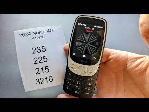 Voice Recorder on Nokia 235 , 225 , 215 ( 4G 2024)