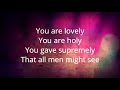 He Is Lovely - Bob Fitts