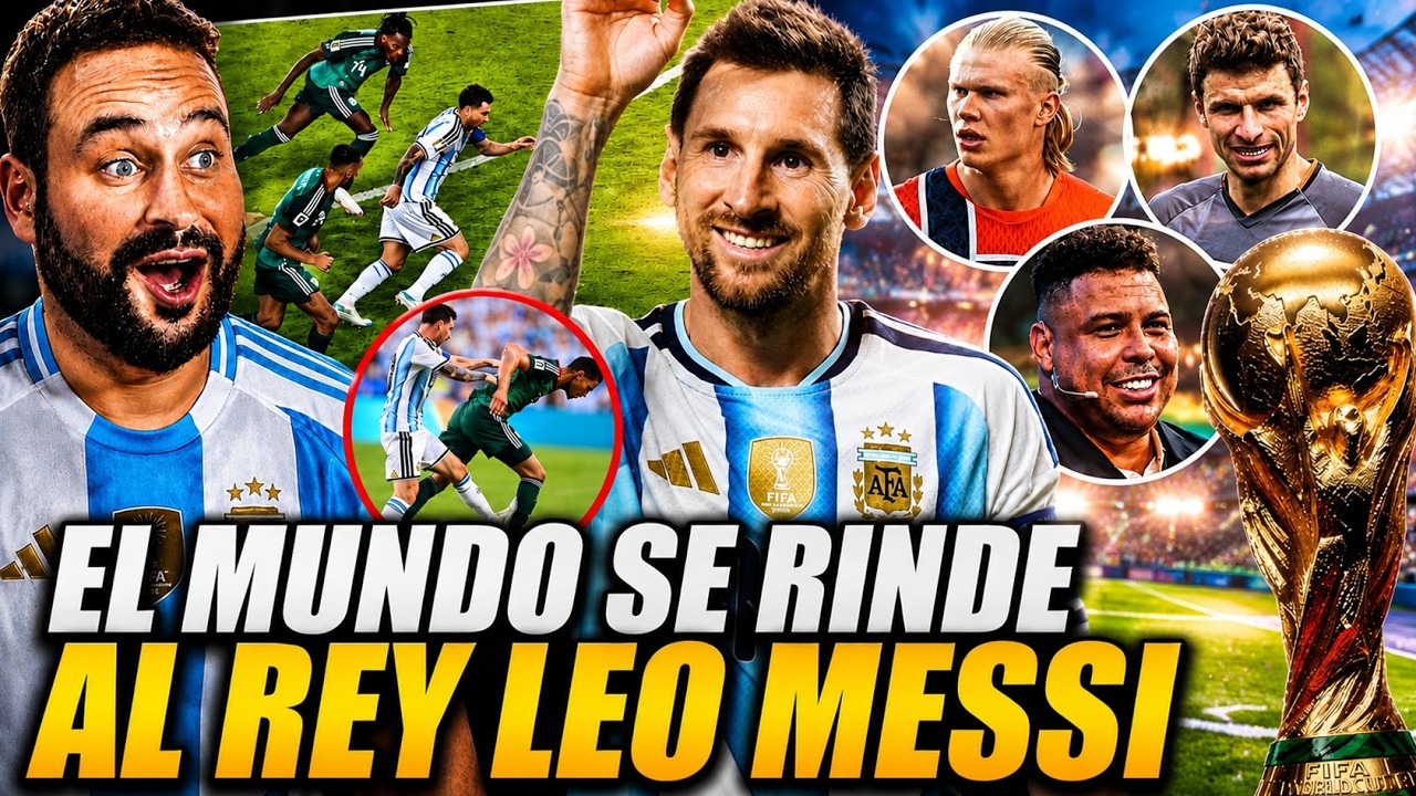 El MUNDO se RINDE al REY LEO MESSI y su EXHIBICIÓN MUNDIALISTA "Es el MEJOR" ¡Las REACCIONES!