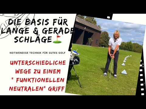 The basis for long & straight shots⛳️-“Get-Ready” with functional grips-Golf Academy Jakobsberg⛳️
