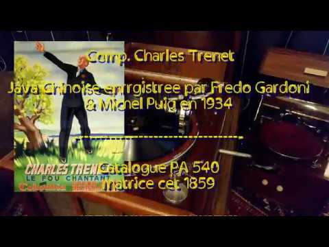 SUR LE YANG-TSE-KIANG (Trenet) - Fredo Gardoni - Pathe PA 540-1934 (Olotonal)
