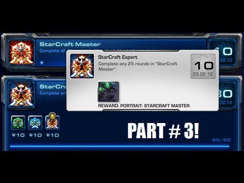 Starcraft Master Achievement - Round 21-30 Guide