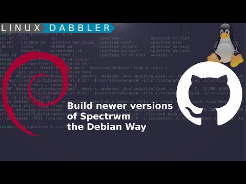 How to build the latest version of Spectrwm from GitHub... the Debian Way