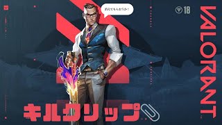 【VALORANT】チェンバーしか使えないブロンズのキルクリップみてあげてくださいな
