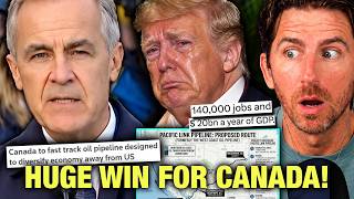 Breaking! Canada Announces MASSIVE NEW OIL PIPELINE - US GETTING CRUSHED IN TRADE WAR!