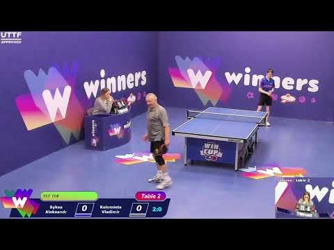 Winners League  23.02.21  Syksa Aleksandr - Kolomiets Vladimir   16:00