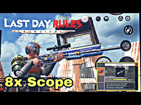 8x Scope Is Awesome!!! (Last Day Rules Survival)