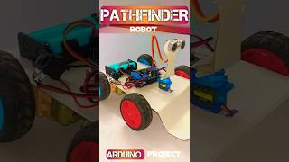 This Arduino Robot Finds Its Own Path!🔥#shorts #robot