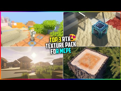 ✓REALISTIC TOP 3 TEXTURE SHADER FOR MINECRAFT PE (1.18+) IN 1,2,3GB RAM ANDROID NO LAG MINECRAFT PE