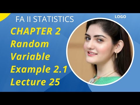 Chapter no 2/ Random variables and Probability distribution/ Example 2.1/ Lecture # 25