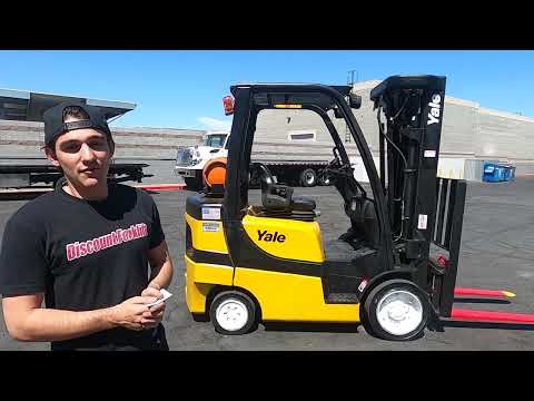 YALE GLC060 6,000lb LP (Propane) #587L - Forklift for Sale