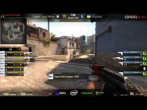 Flipsid3 vs LDLC.White #1 Mirage DreamHack Tours 2015 Closed Qualifier