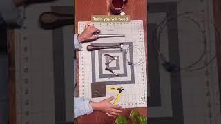 Ruby’s Jewelry Tutorials - How to make a GOLD hoop earring!