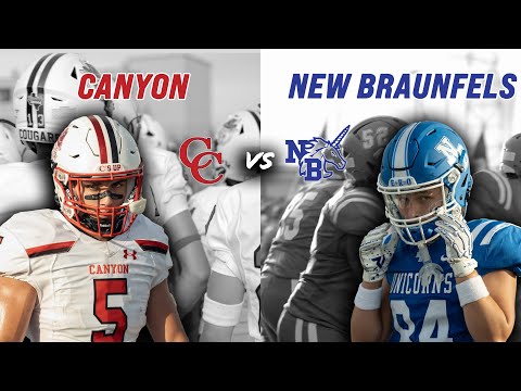 Canyon vs New Braunfels WURST BOWL 2025 CENTRAL TEXAS RIVALRY #txhsfb