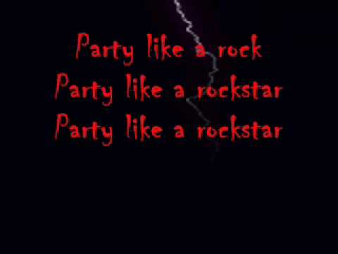 Da Shop Boyz - Party Like A Rockstar (With Lyrics)