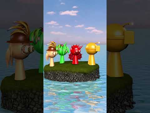 Watch This Robot Navigate The Most DANGEROUS Bridge Challenge! #sprunki #meme #funny #shorts