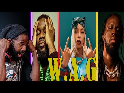 Rouge  - W A G ft  Sarkodie, Youssoupha (Jiggzy Entmt Reaction) KING SARK SPIT VENOM 🔥🔥