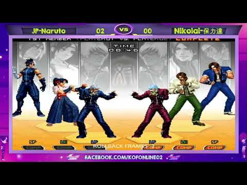 Naruto Vs Nikolai-保力達 FT10 KOF 2002 UM - A busca pelo lugar ao sol