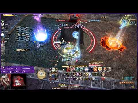 Asphodelos: The Fourth Circle (Savage) Phase 1 First Clear | P4S Phase 1 | NINJA POV