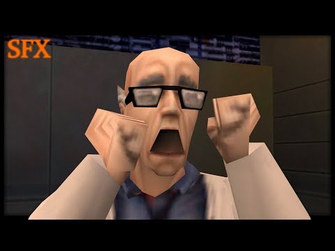Half-Life 1 - All Scientist Screams Soundeffects [SFX]