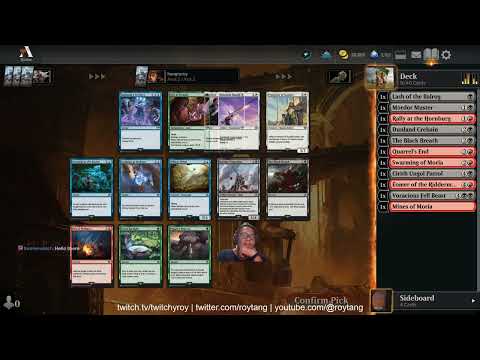 Magic Arena Lord of the Rings limited day 1